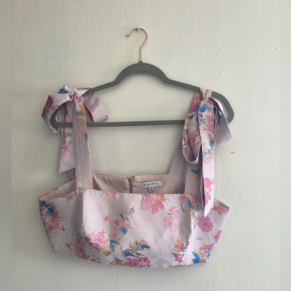 Floral Crop Top